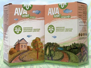 Komplex gödningsmedel AVA från Elite-linjen