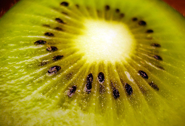 Kiwi fruktskiva