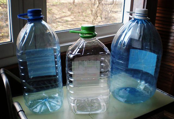 5 liter bottles
