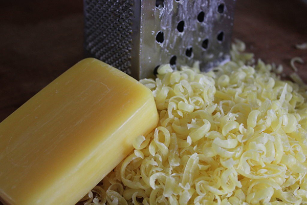 Grated soap
