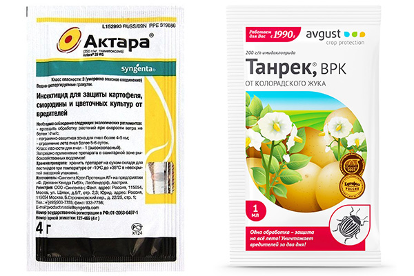 Insecticiden Aktara en Tanrek